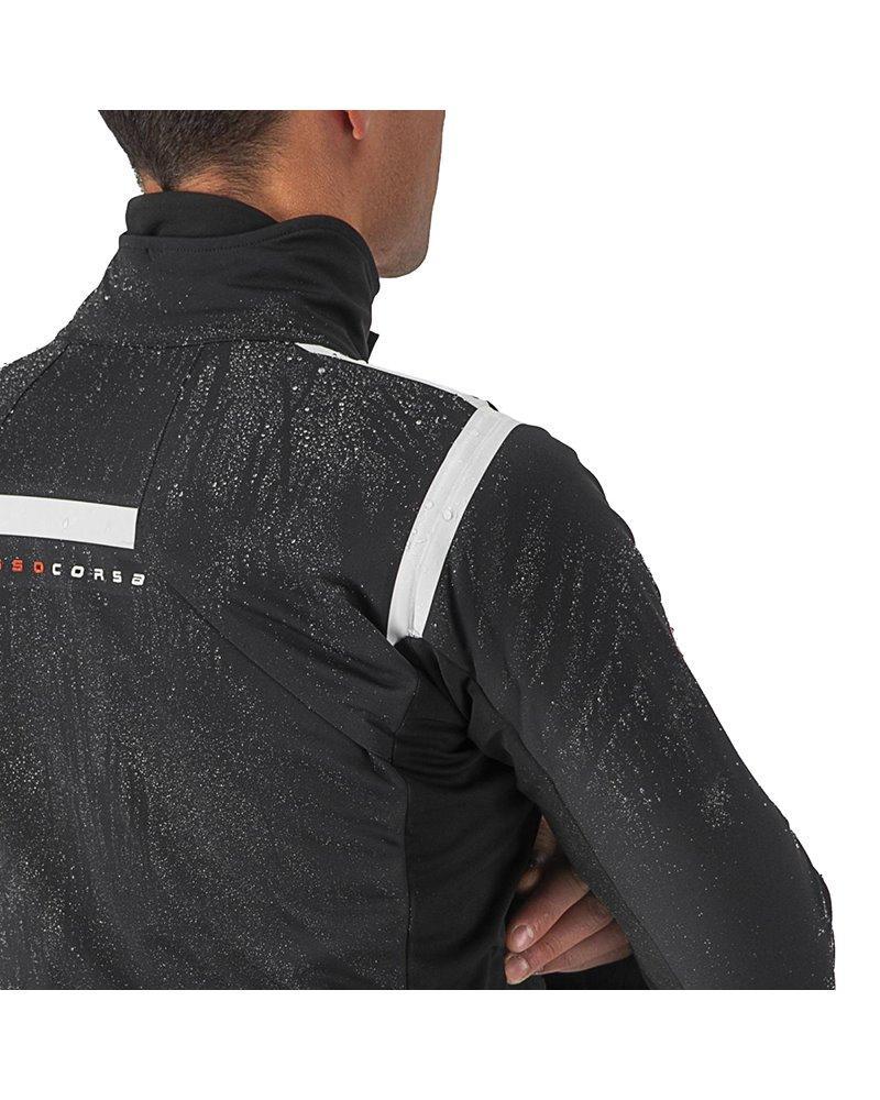 castelli castelli alpha ros 2 jacket - light black/white 4520502-851