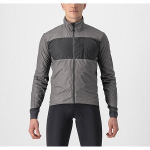 Giacca unlimited puffy jkt grigio nero