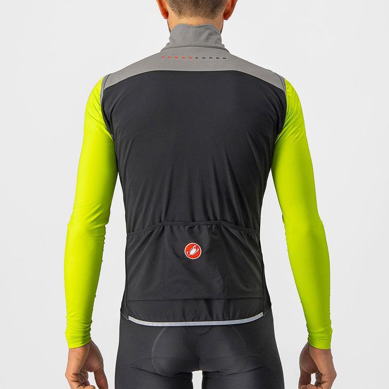 castelli castelli perfetto ros 2 vest - nickel gray 4522514-064