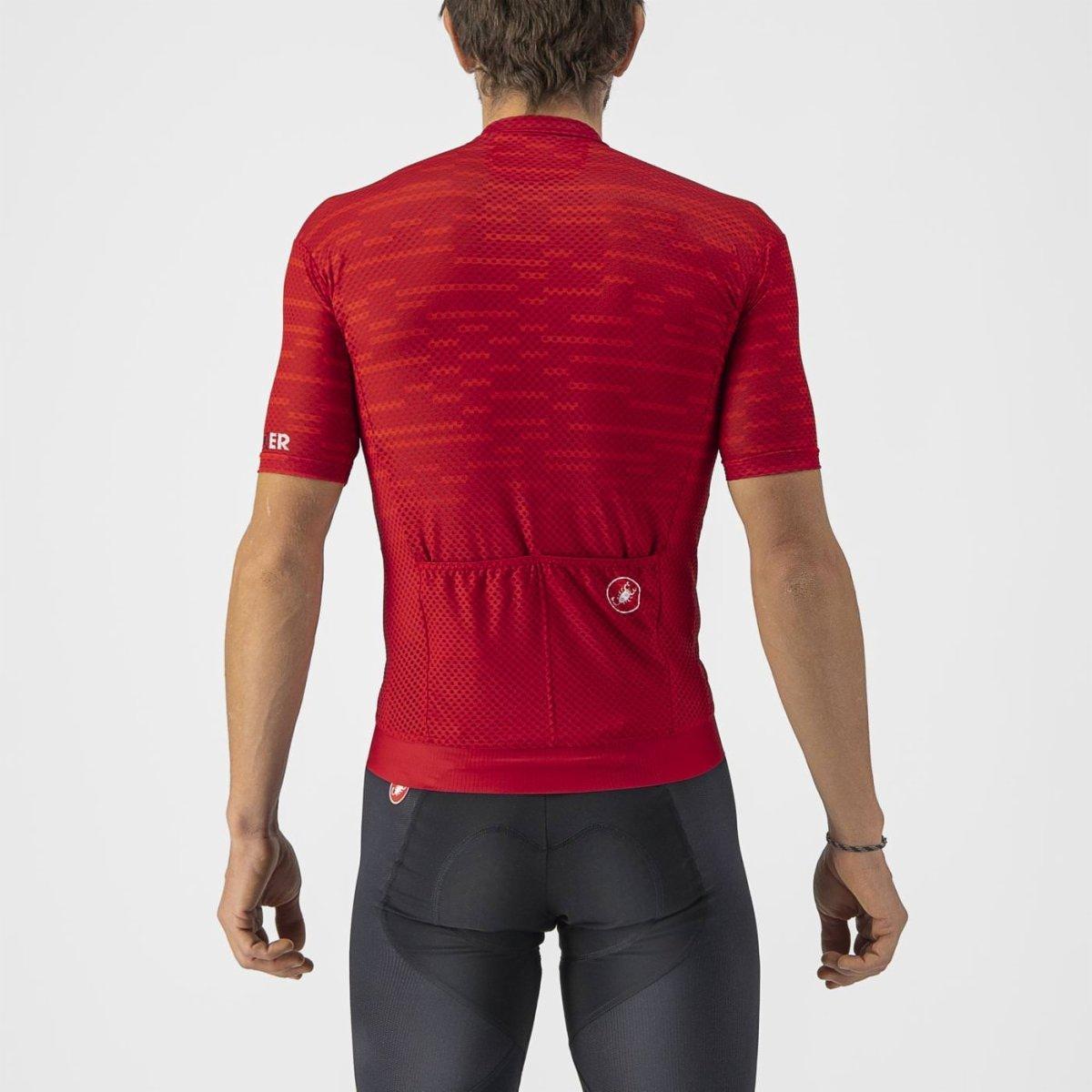 castelli castelli insider jersey - dark red