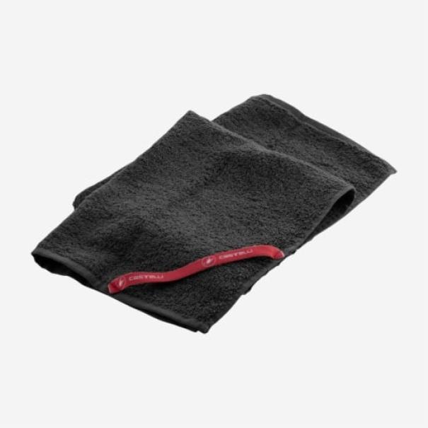 castelli castelli cst insider towel - black/red - foto 1