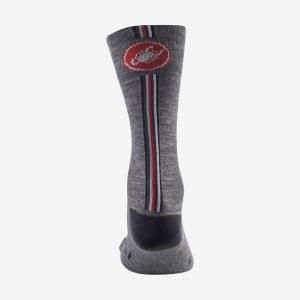 Racing stripe 18sock - dark gray