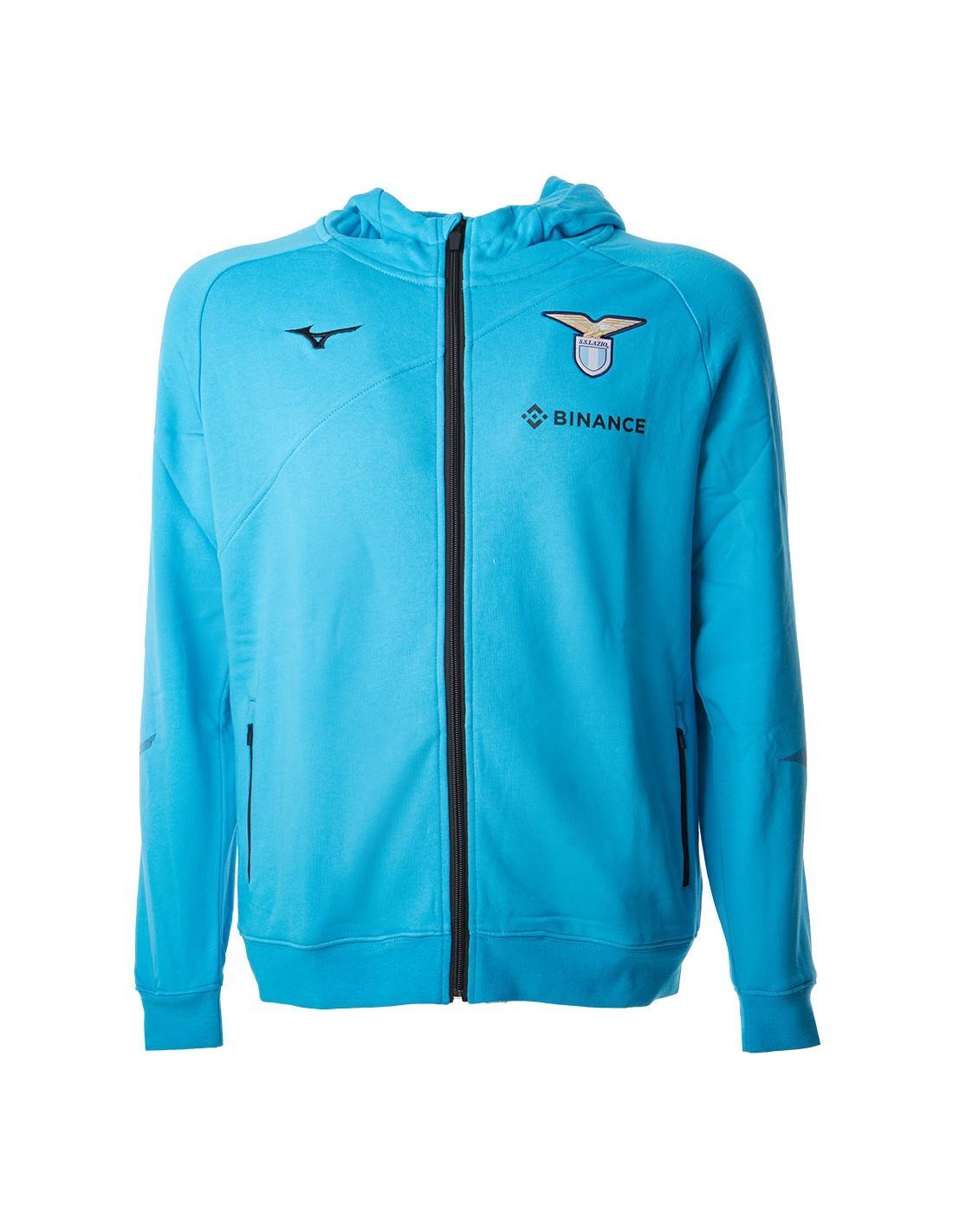 MIZUNO TUTA ZIP BAMBINO SS LAZIO CELESTE 32EC2U70-29