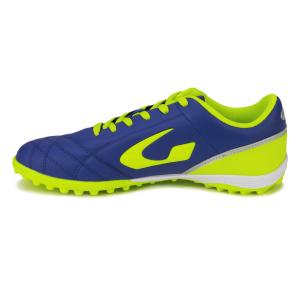 Scarpa calcetto torneo x blu/giallo fluo/grigio