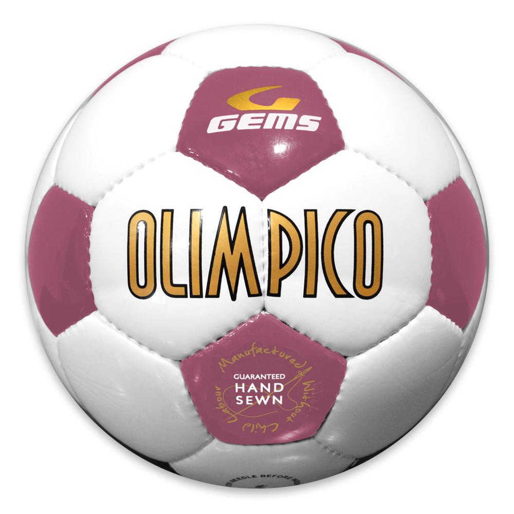 gems gems pallone olimpico bianco/rosa