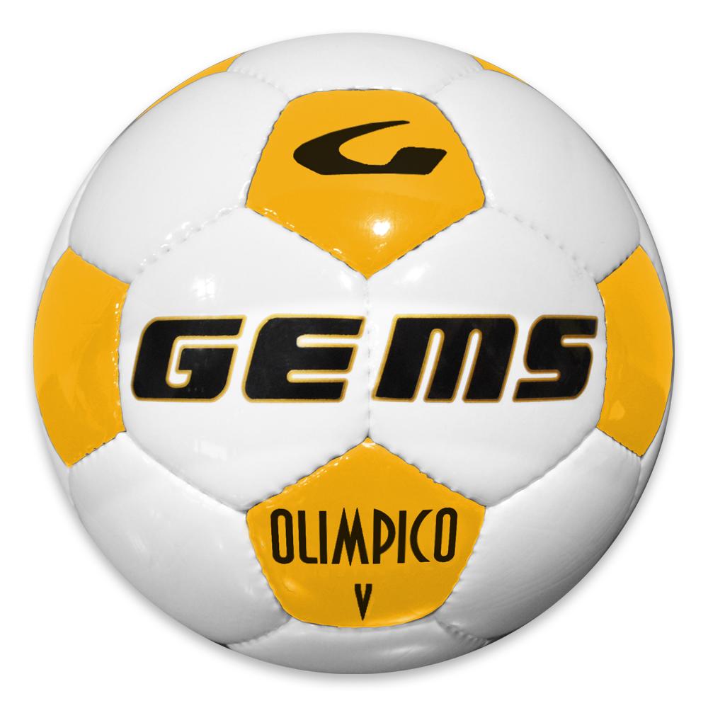 gems gems pallone olimpico bianco/giallo ocra