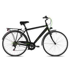 Bici uomo  rondine albatros 28  nero verde