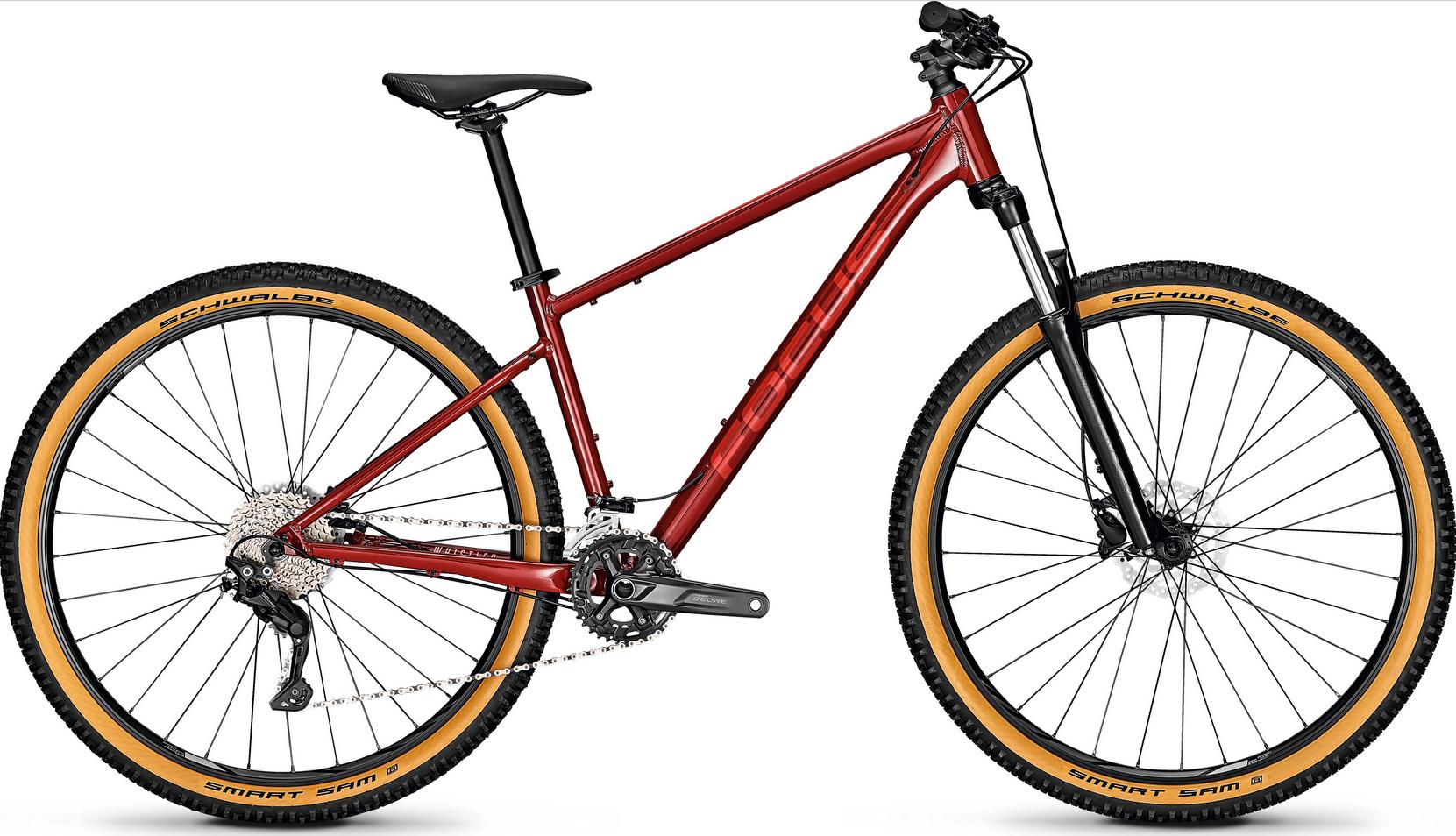 focus focus bici mtb whistler 3.7 - rust red