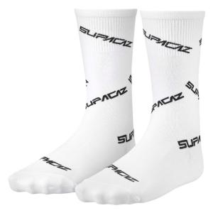 Calza tagged sock bianco nero