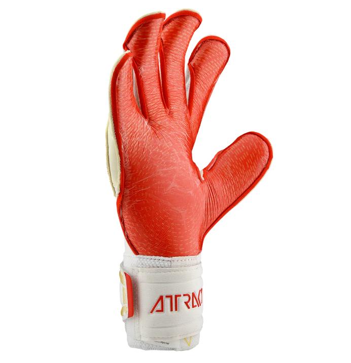 reusch reusch guanti attrakt gold x glueprint white/gold