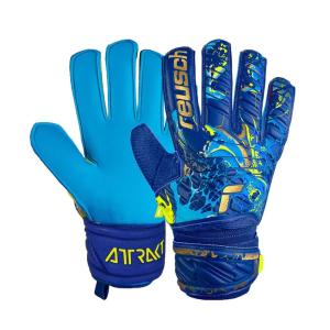 Guanti attrakt solid jr. - true blue/gold