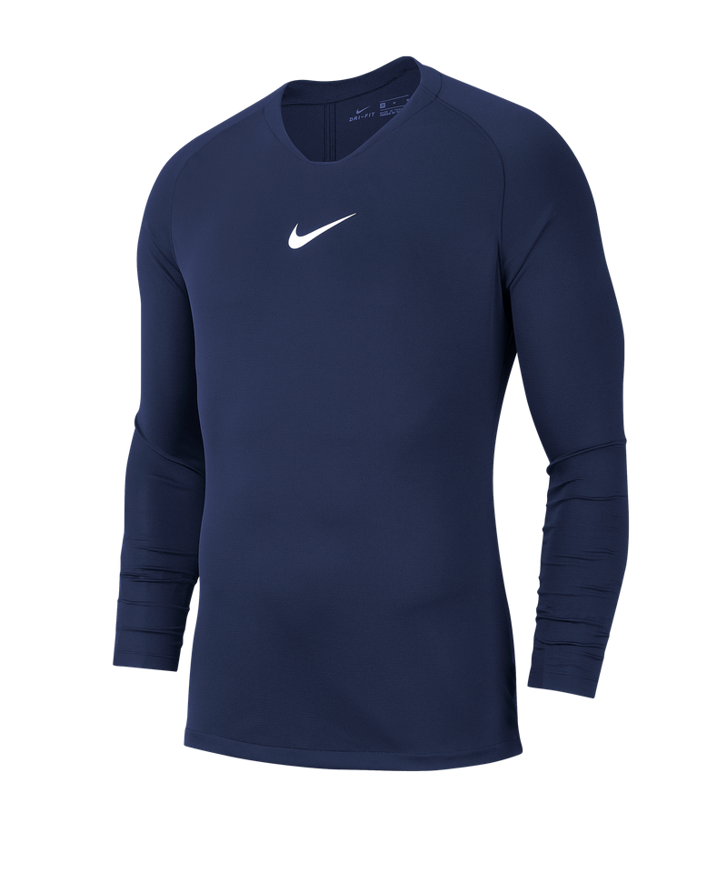 NIKE MAGLIA DRI-FIT PARK FIRST LAYER W  - MIDNIGHT NAVY/WHITE AV2610-410