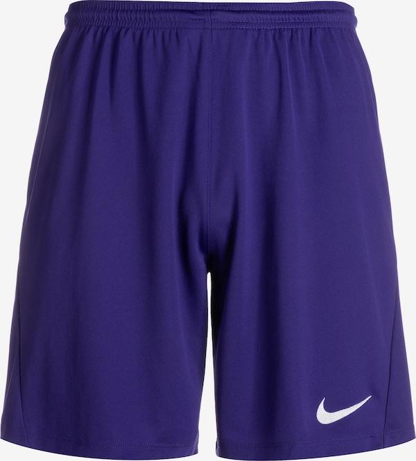 NIKE PANTALONCINO DRI-FIT PARK 3 JR.  - COURT PURPLE/WHITE BV6865-547