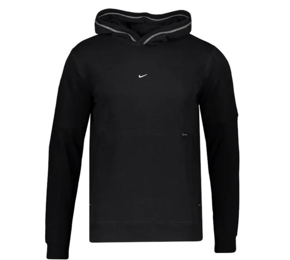 NIKE FELPA MANICA LUNGA STRKE 22 PO NERO BIANCO  DH9380-010