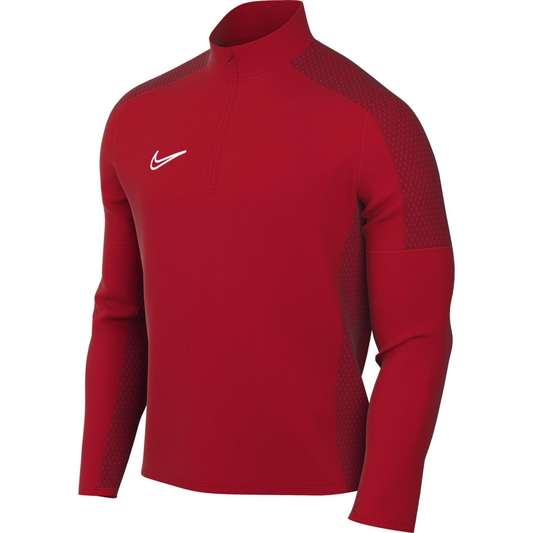 nike nike felpa allenamento academy 23 rosso