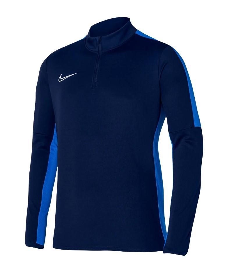 NIKE FELPA ALLENAMENTO MEZZA ZIP DRIL TOP DF ACADEMY D23 BAMBINO BLU AZZURRO DR1356-451