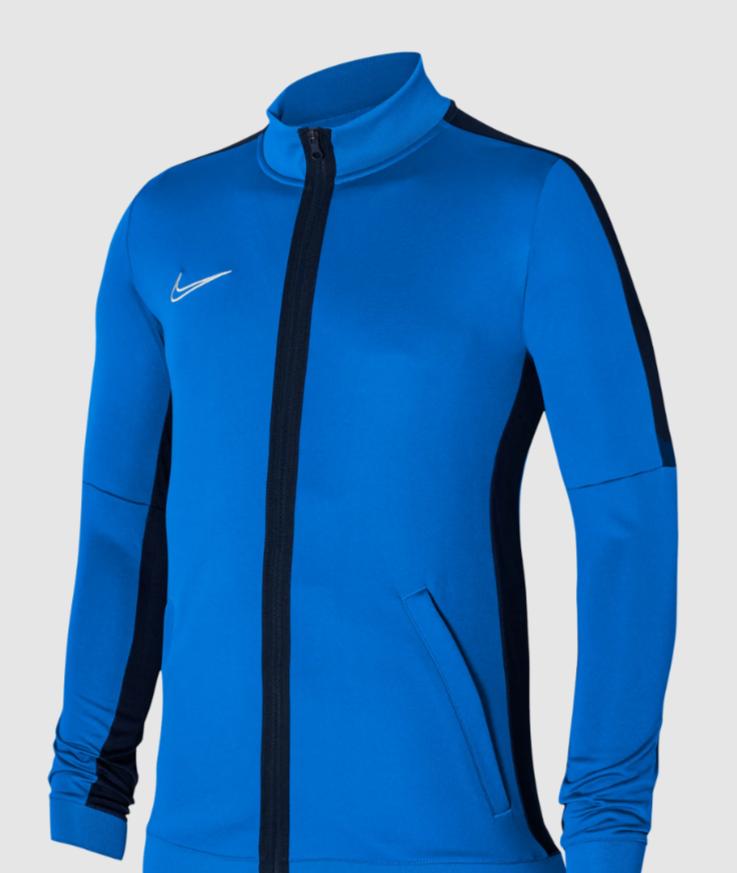 nike nike giacca tuta academy 23 bambino azzurro