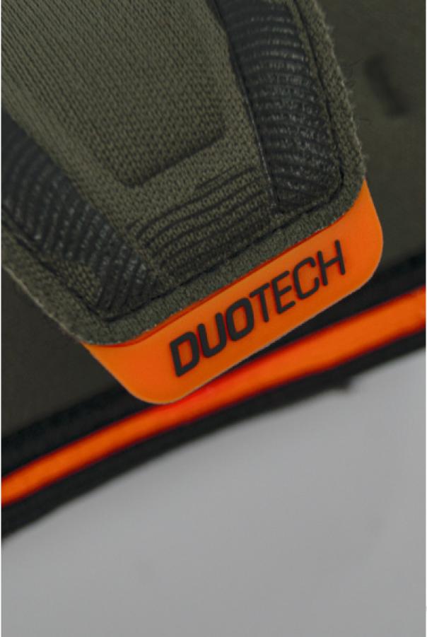 reusch reusch guanti attrakt duo evo. adapt. verde - arancio fluo'