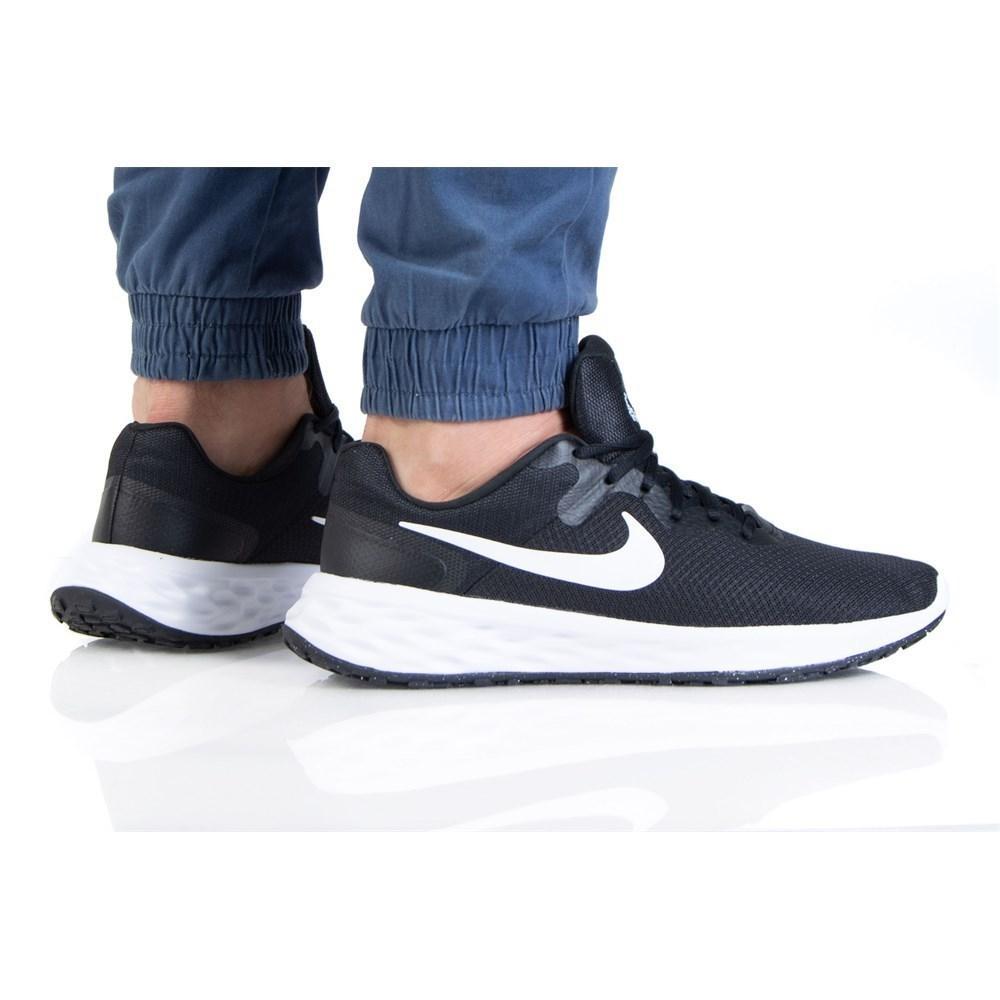 NIKE SCARPE REVOLUTION 6 SNEAKERS SPORTIVE UOMO NERO DC3728-003