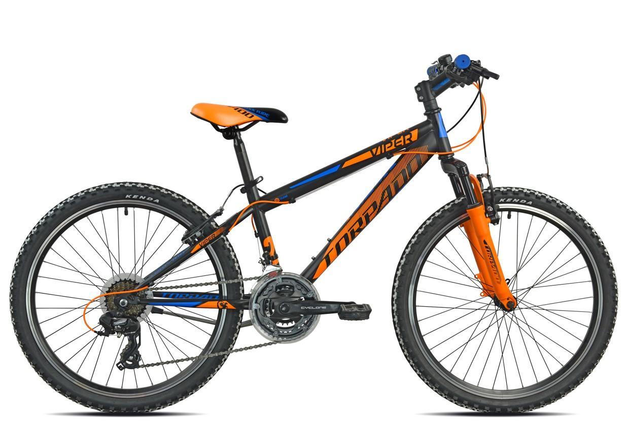 torpado torpado viper mtb 24 ty300 21v sti shimano arancio