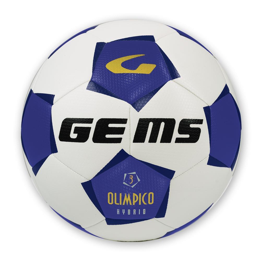 gems gems pallone calcio olimpico hybrid azzurro