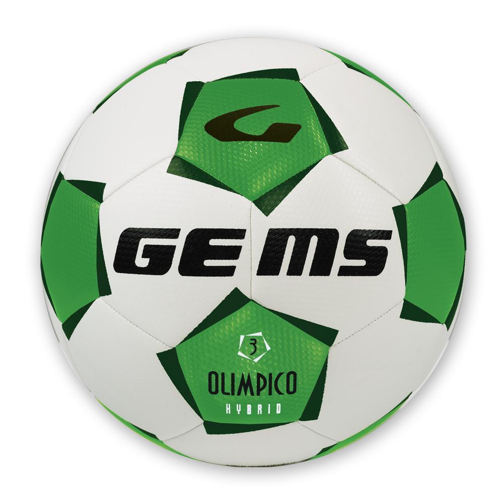 gems gems pallone calcio olimpico hybrid verde