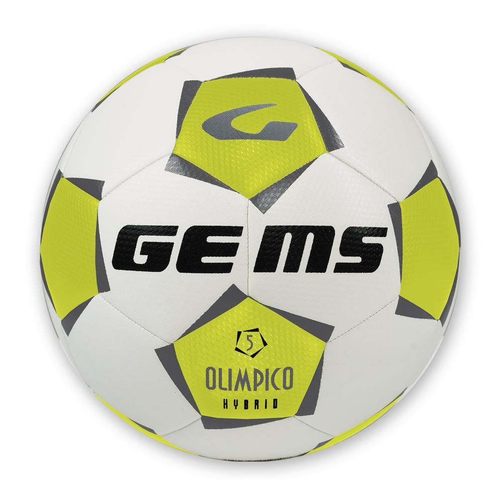 gems gems pallone calcio olimpico giallo fluo