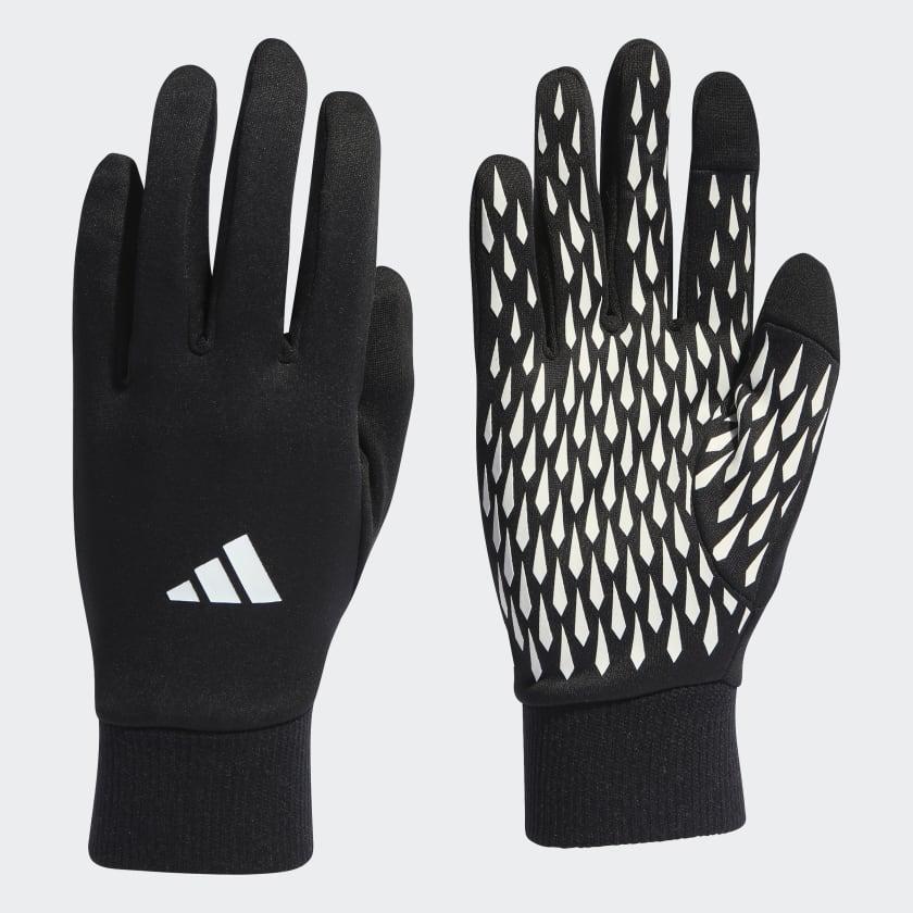 ADIDAS TIRO  GLOVES GUANTI BIANCO NERO HS9750