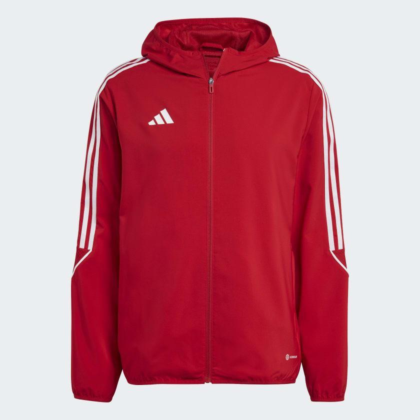 ADIDAS TIRO23 LEAGUE K-WAY ANTIPIOGGIA  ROSSO UOMO  IA1618