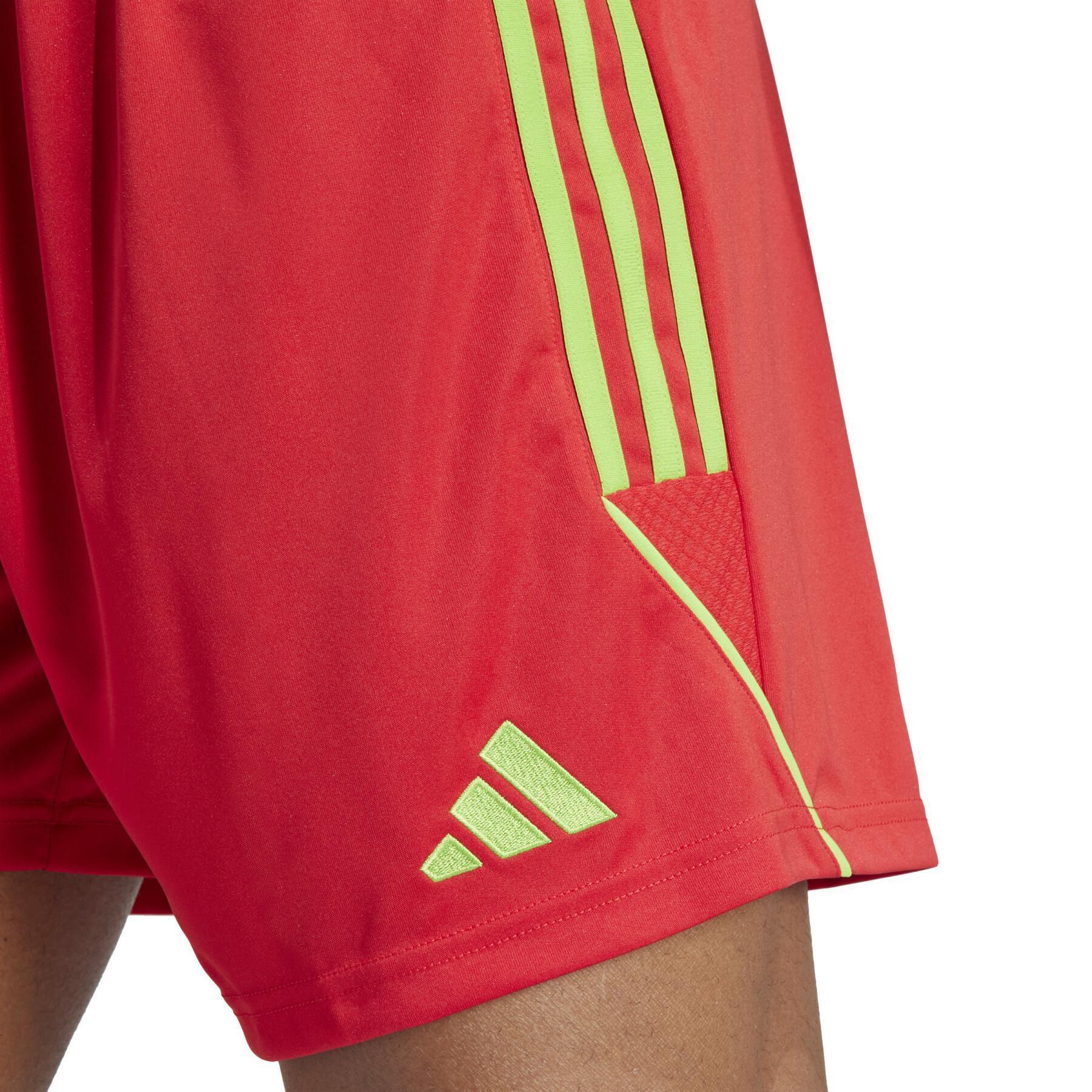 ADIDAS TIRO 23 PANTALONCINI CALCIO UOMO ROSSO IB8090