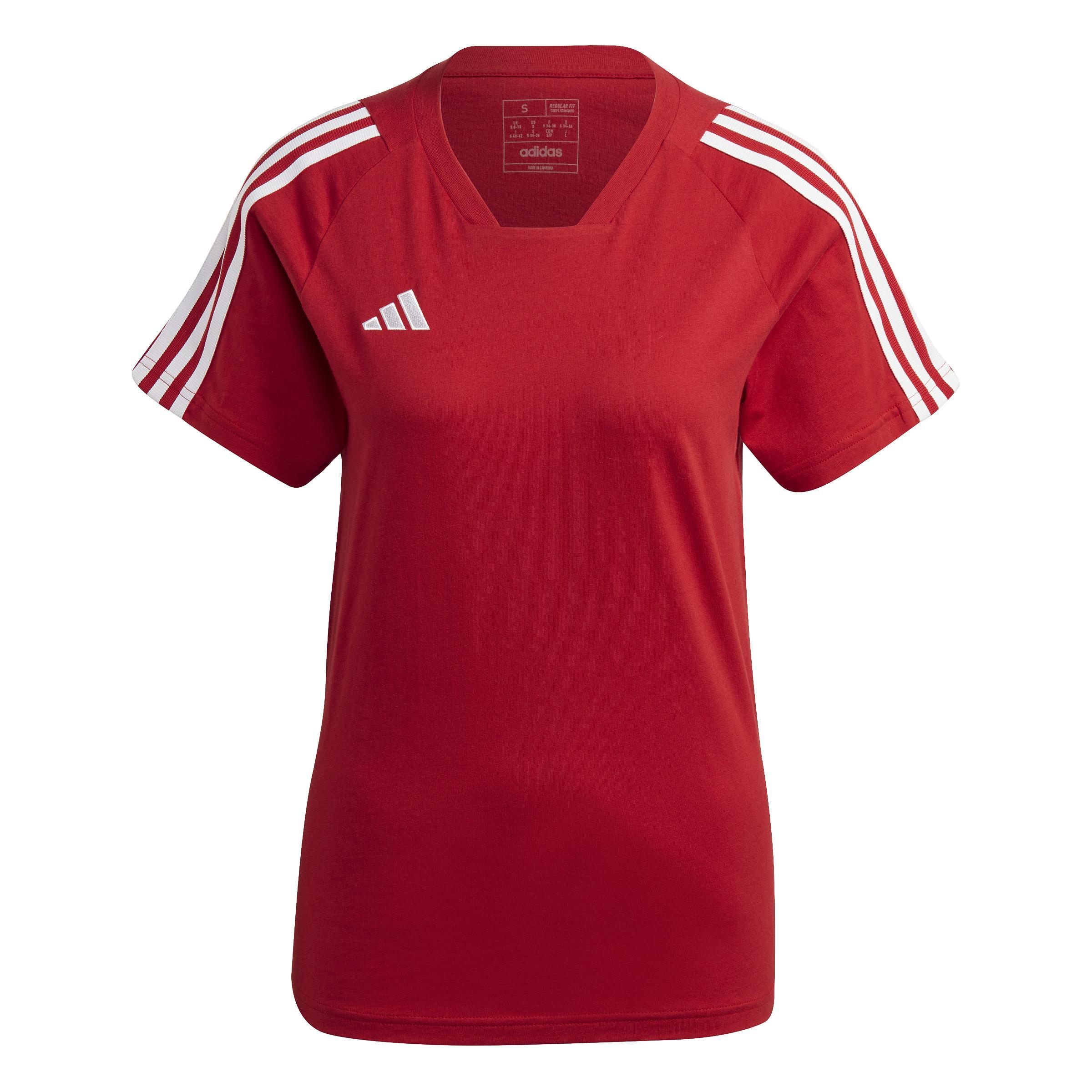 ADIDAS TIRO23 MAGLIA DONNA  ROSSO IC4610