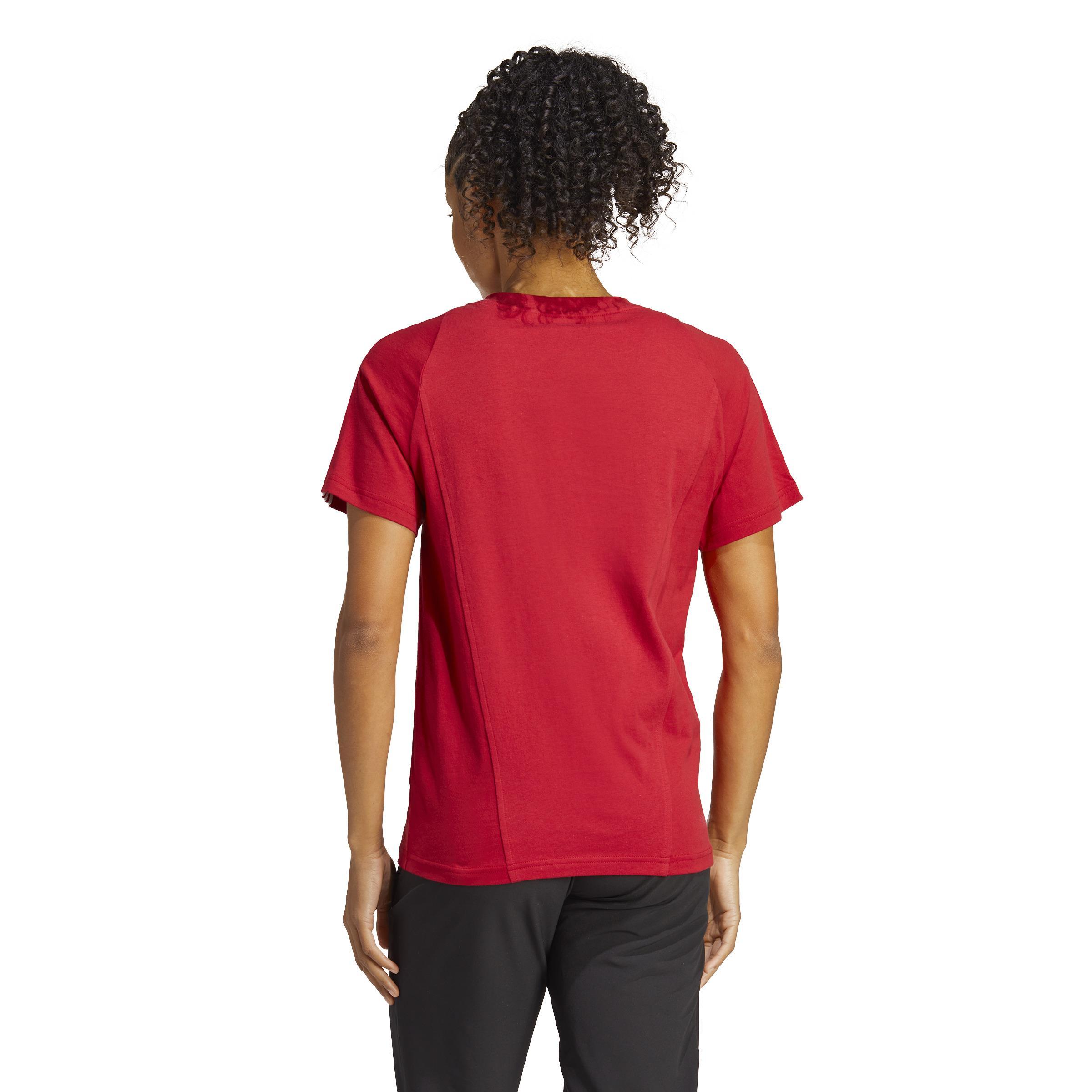 ADIDAS TIRO23 MAGLIA DONNA  ROSSO IC4610