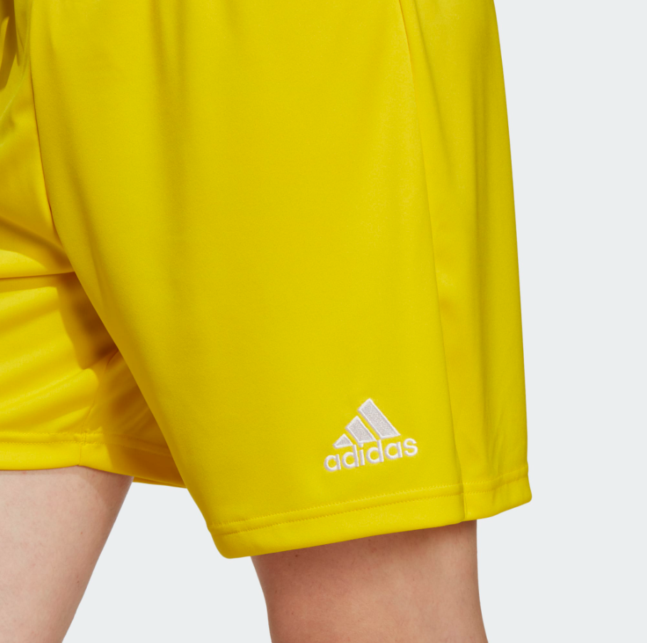 ADIDAS PANTALONCINO ENTRADA 22 SHO GIALLO IC7404