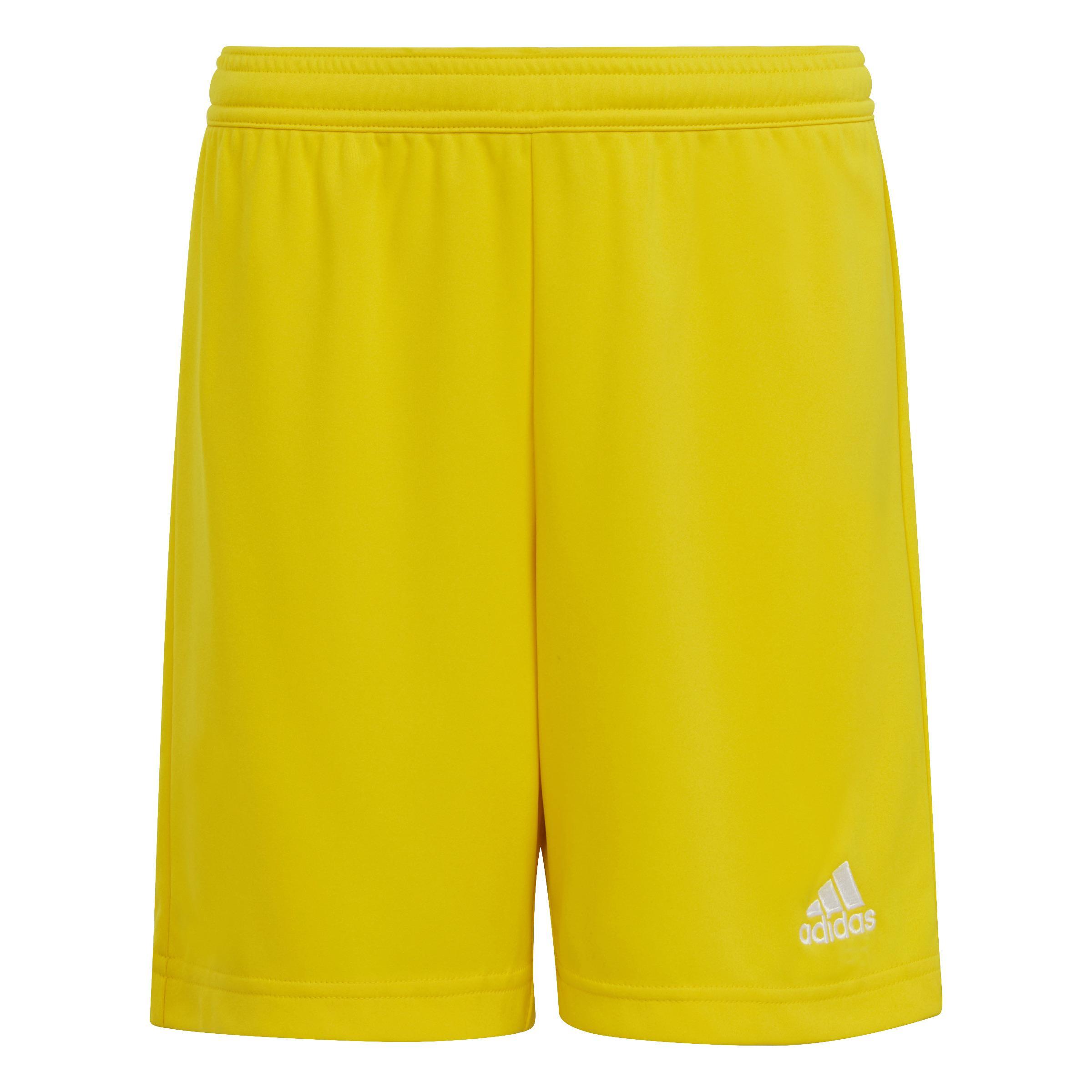 ADIDAS PANTALONCINO ENTRADA 22 BAMBINO GIALLO IC7411