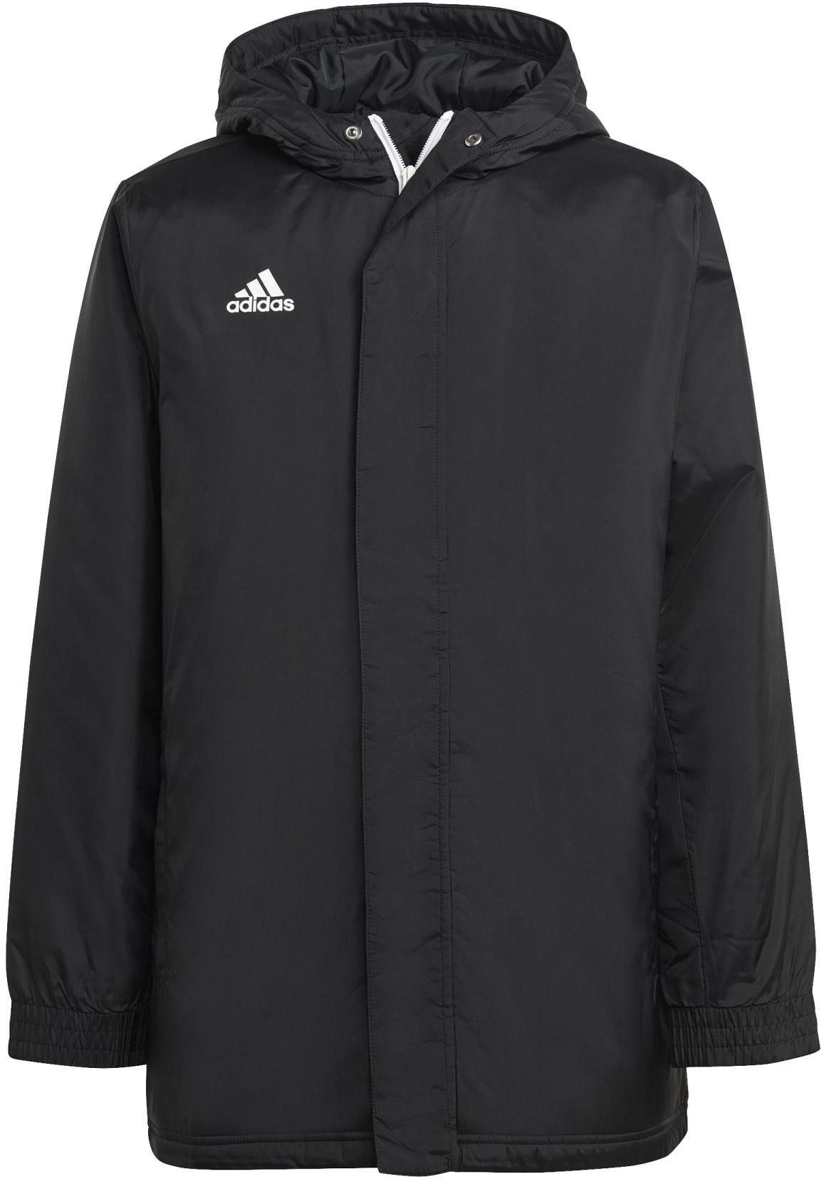 ADIDAS ENTRADA 22 GIACCA IMPERMEBILE BAMBINO NERO IB6078