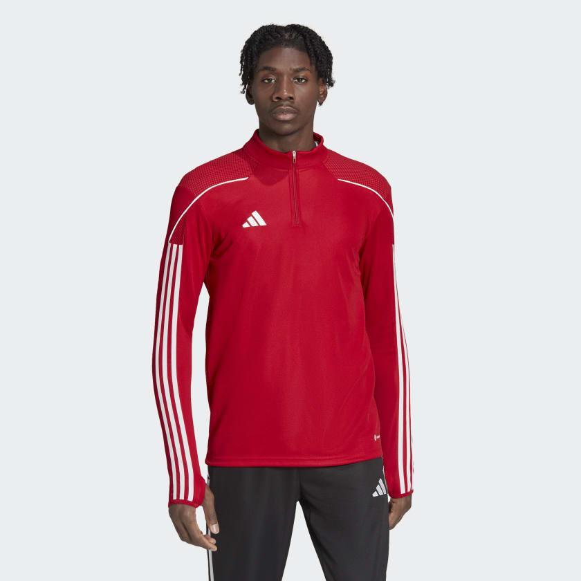 ADIDAS TIRO 23 LEAGUE FELPA DA ALLENAMENTO UOMO ROSSO HS0327