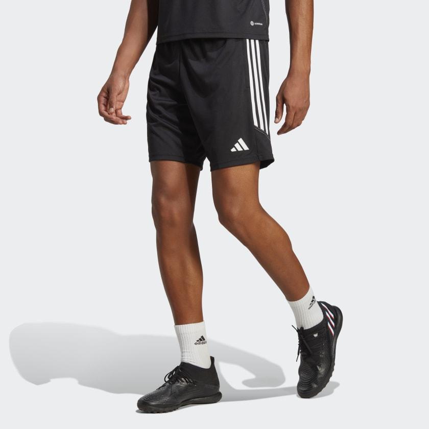 ADIDAS  TIRO 23 CLUB SHORT DA ALLENAMENTO CON TASCHE NERO UOMO HS9533