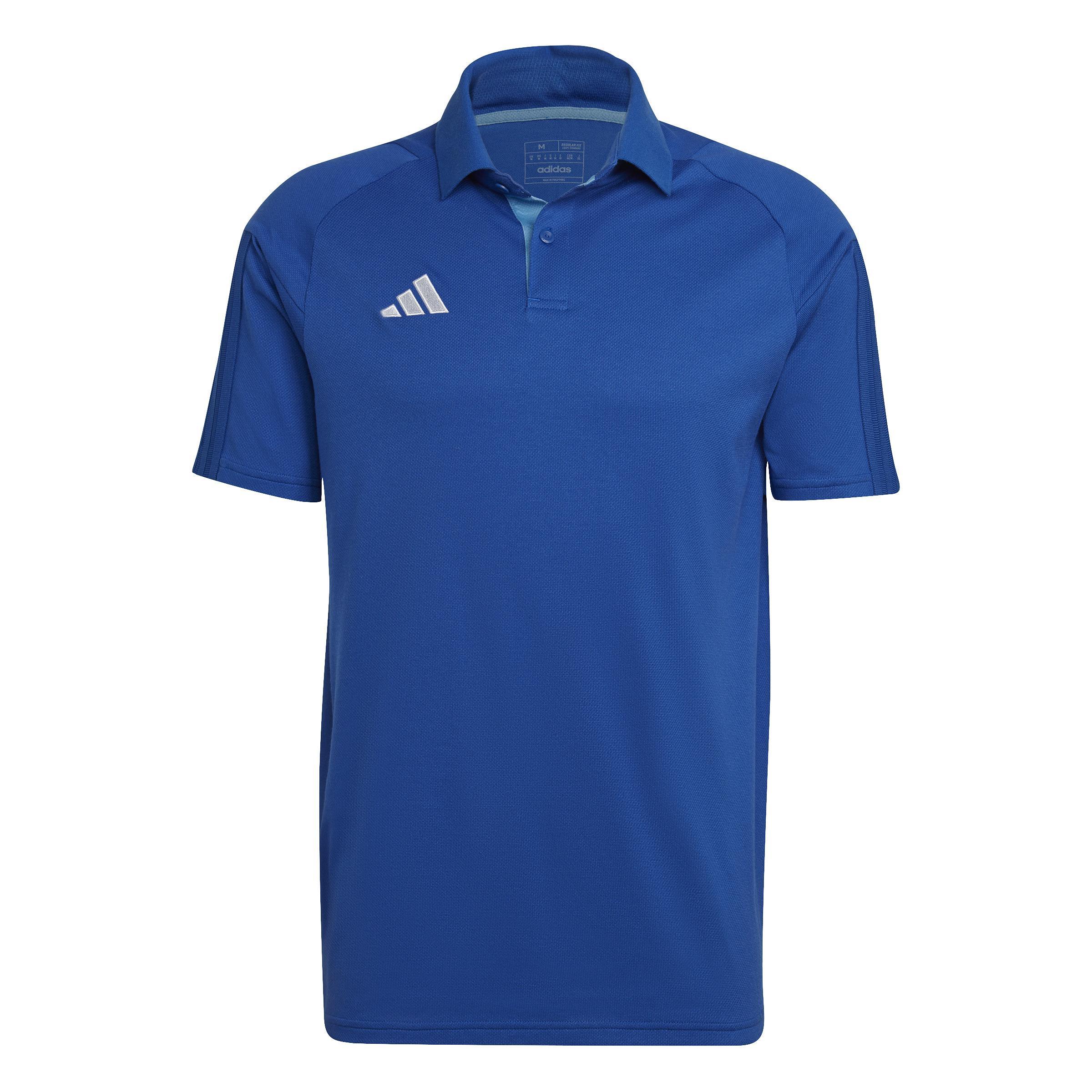 ADIDAS TIRO 23 POLO UOMO AZZURRO HU1342