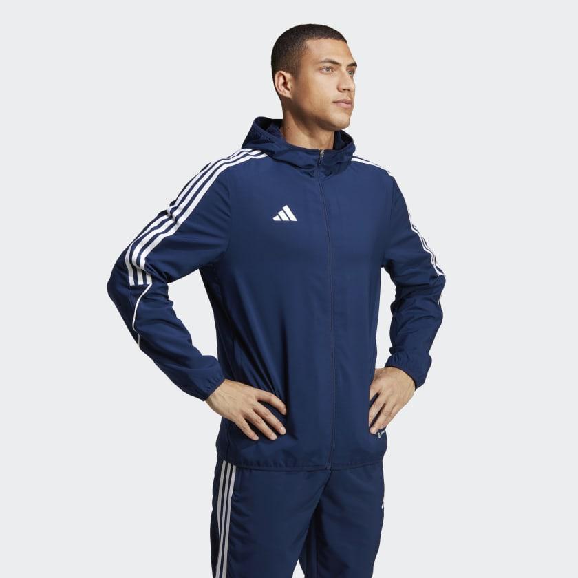 ADIDAS TIRO23 LEAGUE ANTIVENTO ANTIPIOGGIA BLU SCURO UOMO HZ9067