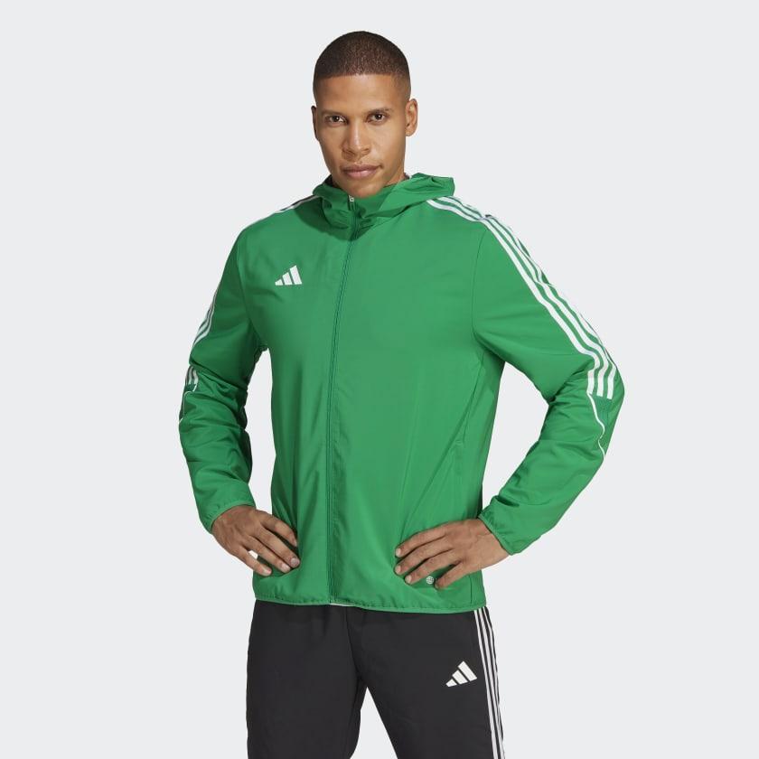 ADIDAS TIRO23 LEAGUE ANTIVENTO ANTIPIOGGIA  VERDE UOMO IA1620