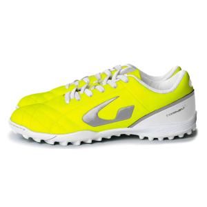 Scarpa calcetto torneo x giallo fluo bianco