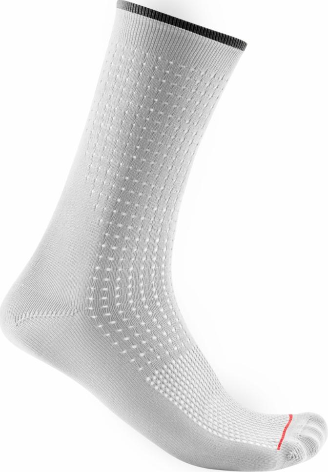 castelli castelli calzino premio 18 sock  white