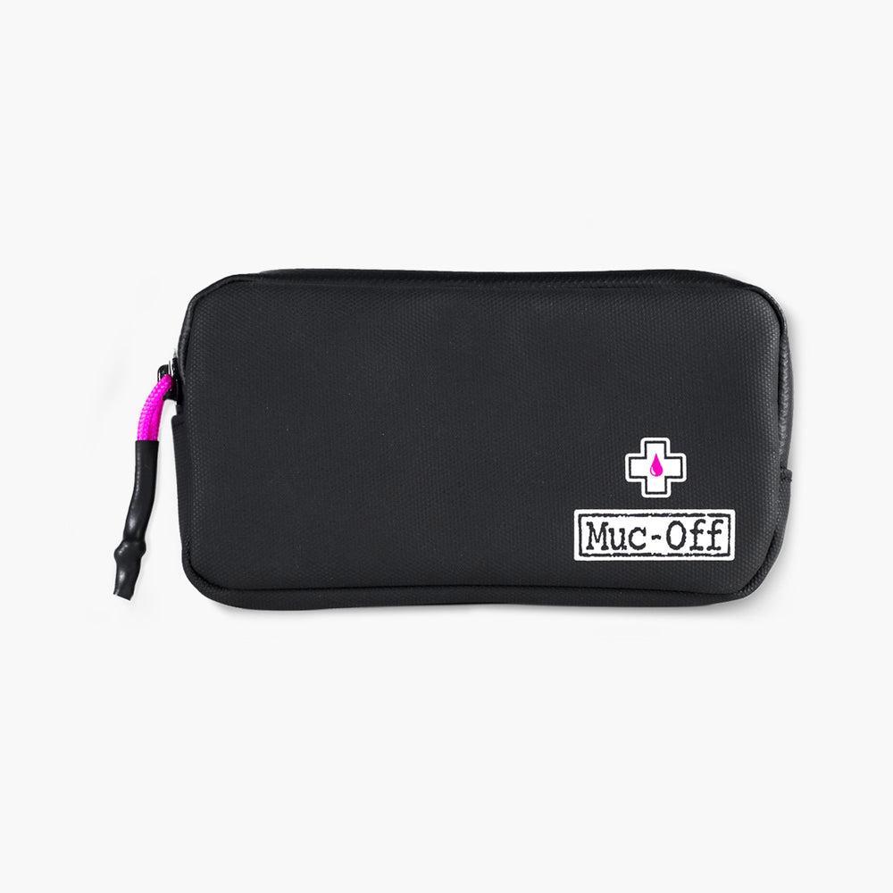 muc-off muc off softgoods borsa porta oggetti essential kit nero