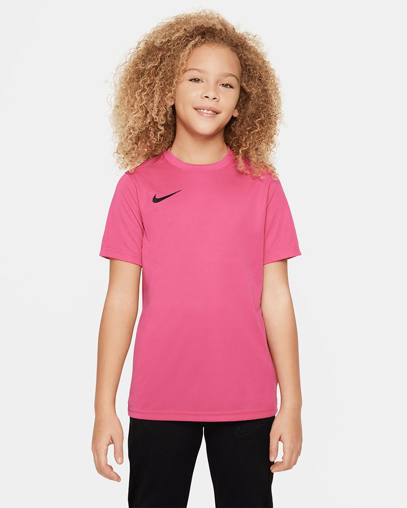 NIKE MAGLIA PARK 7 BAMBINO ROSA NERO BV6741-616