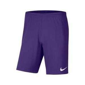 Pantaloncino calcio park 3 uomo viola