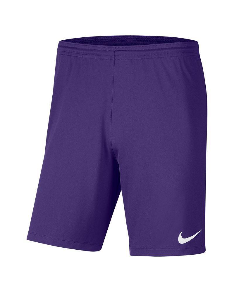 NIKE PANTALONCINO PARK 3 VIOLA UOMO BV6855-547