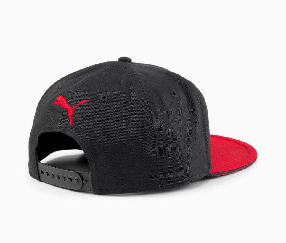 puma puma cappello acm ftblegacy fb cap nero rosso