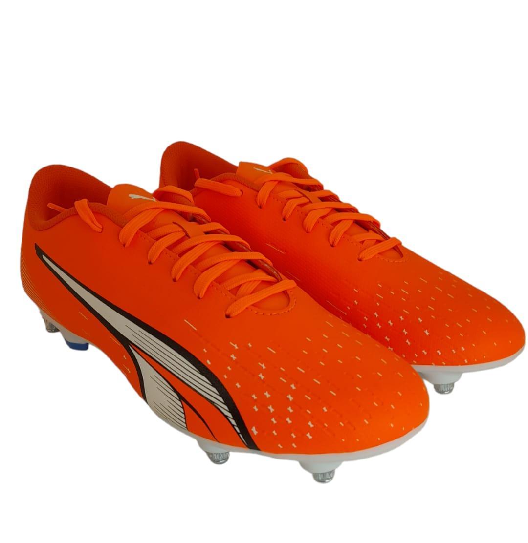 PUMA SCARPA CALCIO TACCHETTI MISTI ULTRA PLAY ARANCIONE UOMO 107223-01