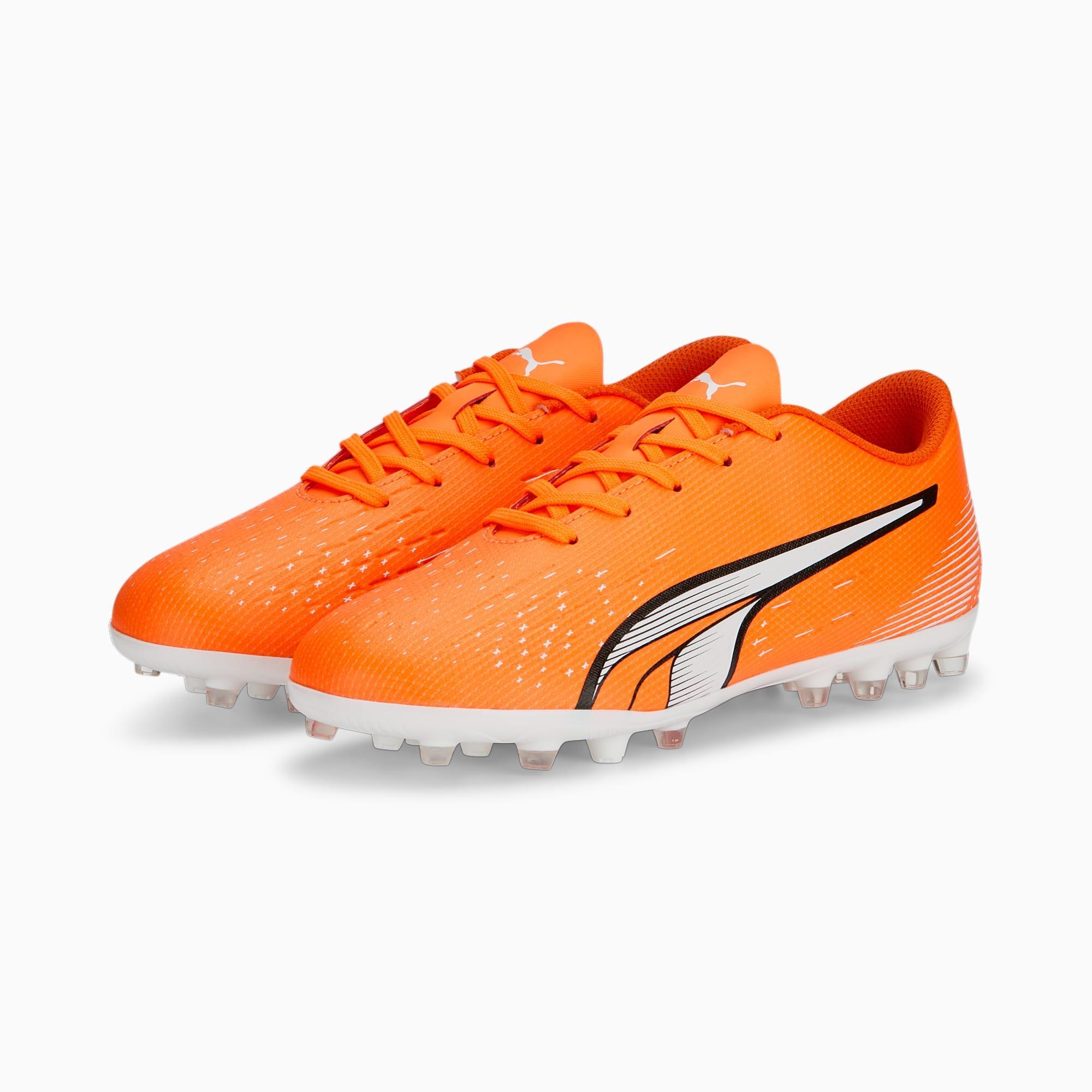 PUMA  ULTRA PLAY SCARPE CALCIO ARANCIONE  BAMBINO  107234-01