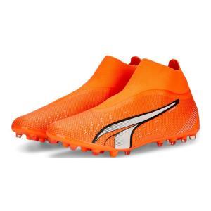 Scarpa calcio uomo  ultra match arancione